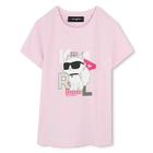 TEE SHIRT KARL LAGERFELD KIDS 
                    BAMBINA