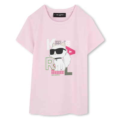TEE SHIRT KARL LAGERFELD KIDS BAMBINA