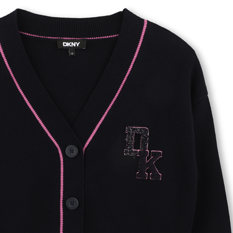 Cardigan in maglia DKNY 
                        BAMBINA