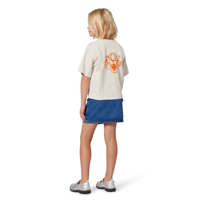 Gonna in denim asimmetrica KENZO KIDS 
                        BAMBINA