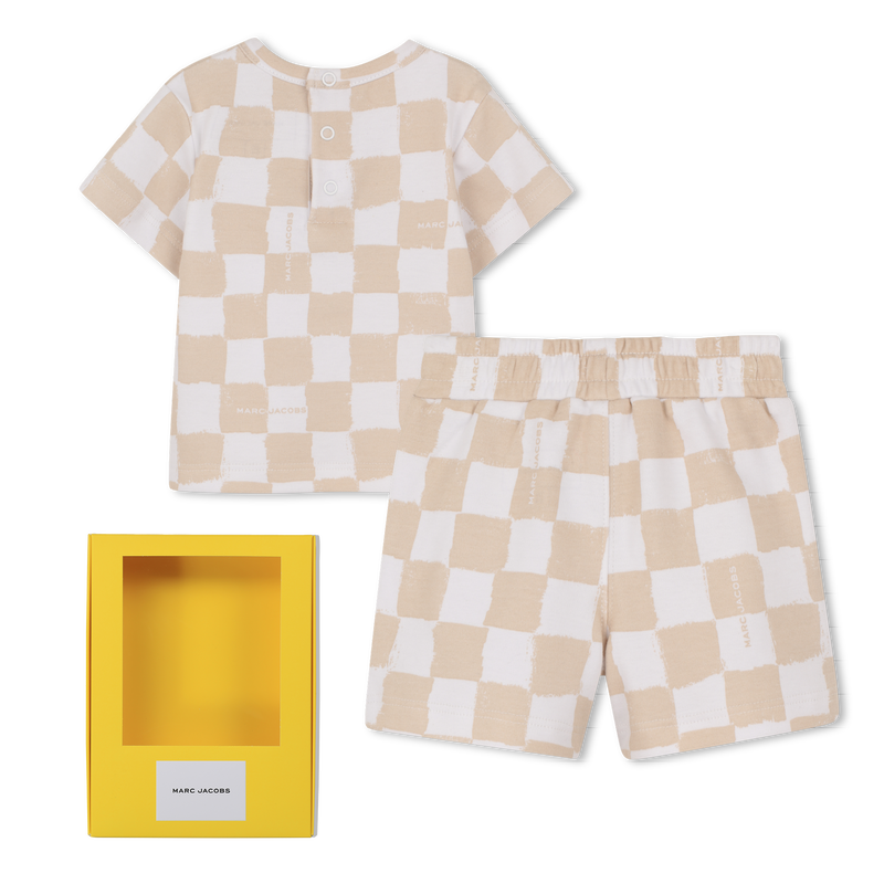 SET T-SHIRT E PANTALONCINI MARC JACOBS 
                        UNISEX