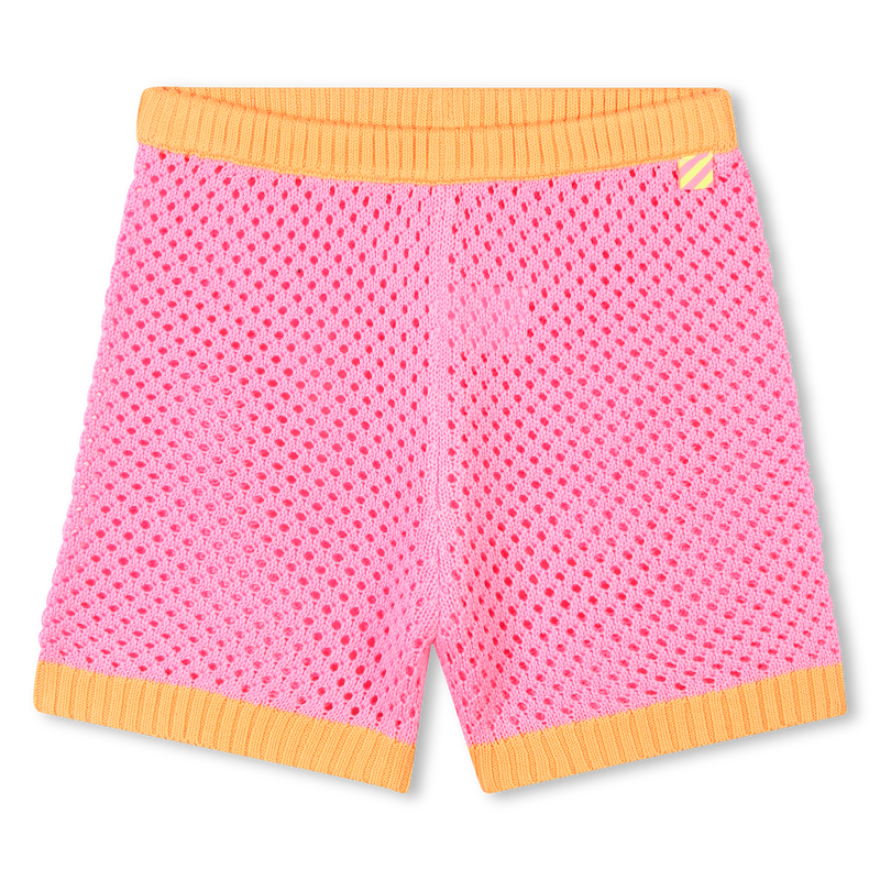 Shorts in maglia due colori BILLIEBLUSH 
                        BAMBINA