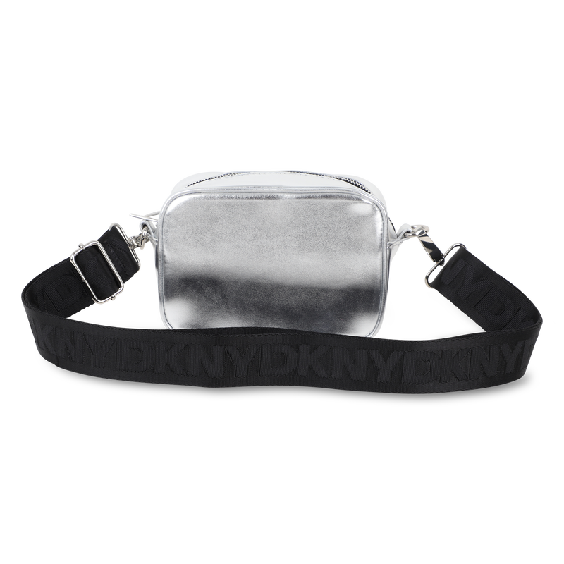 Borsa a mano in tela spalmata DKNY 
                        BAMBINA