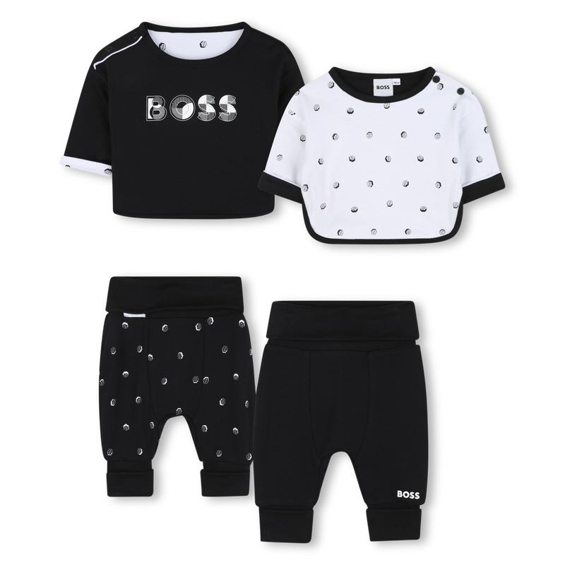 Set felpa e pantaloni BOSS 
                        RAGAZZO