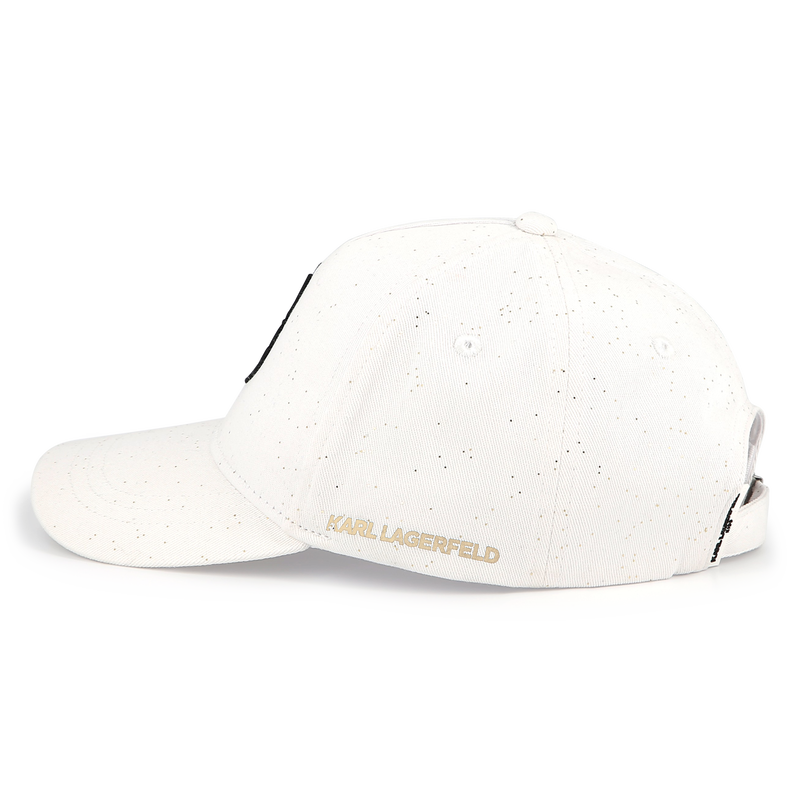 Cappello regolabile in cotone KARL LAGERFELD KIDS 
                        BAMBINA