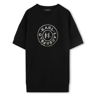 Vestito a maniche corte KARL LAGERFELD KIDS BAMBINA