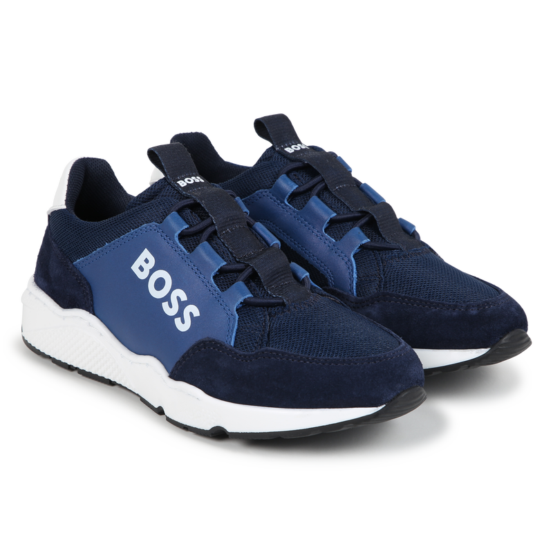Sneakers lacci elasticizzati BOSS 
                        RAGAZZO