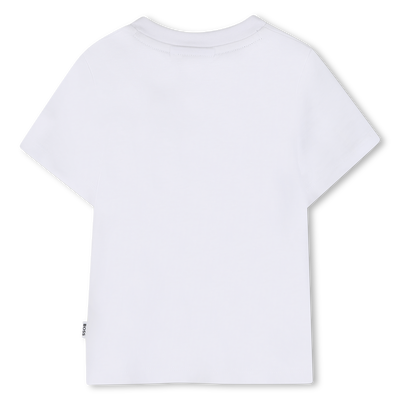 T-SHIRT A MANICHE CORTE BOSS RAGAZZO