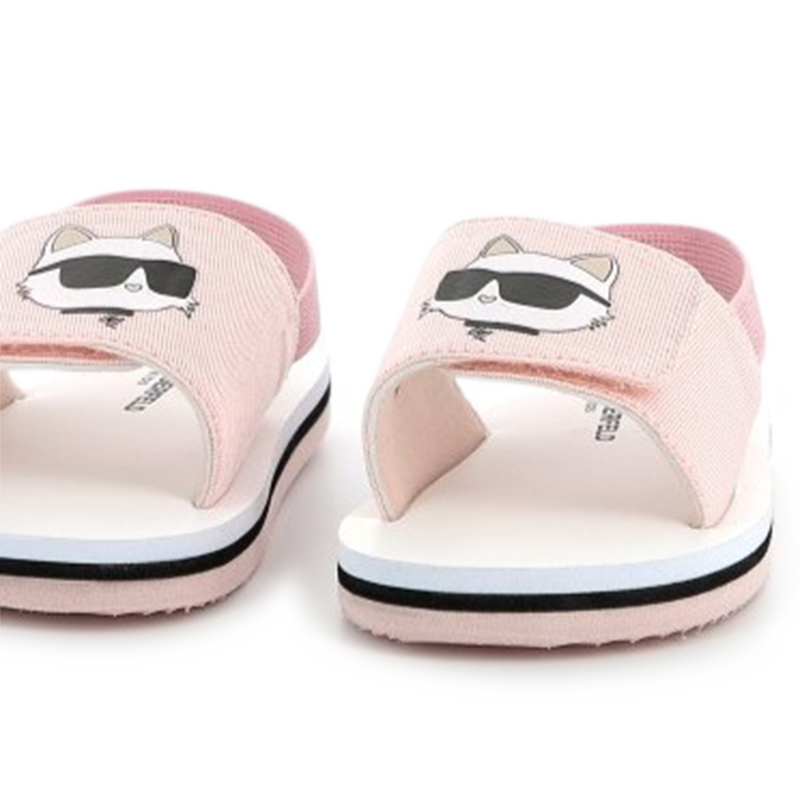Sandali leggeri a strappo KARL LAGERFELD KIDS 
                        UNISEX