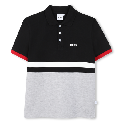 Polo in cotone BOSS RAGAZZO