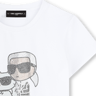 TEE SHIRT KARL LAGERFELD KIDS 
                    BAMBINA