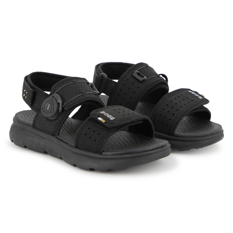 SANDALI FINTI BOSS 
                        RAGAZZO