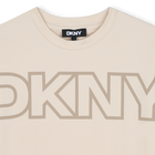 T-shirt a maniche corte DKNY 
                    BAMBINA
