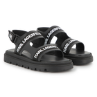 Sandali con cinturino KARL LAGERFELD KIDS 
                    RAGAZZO