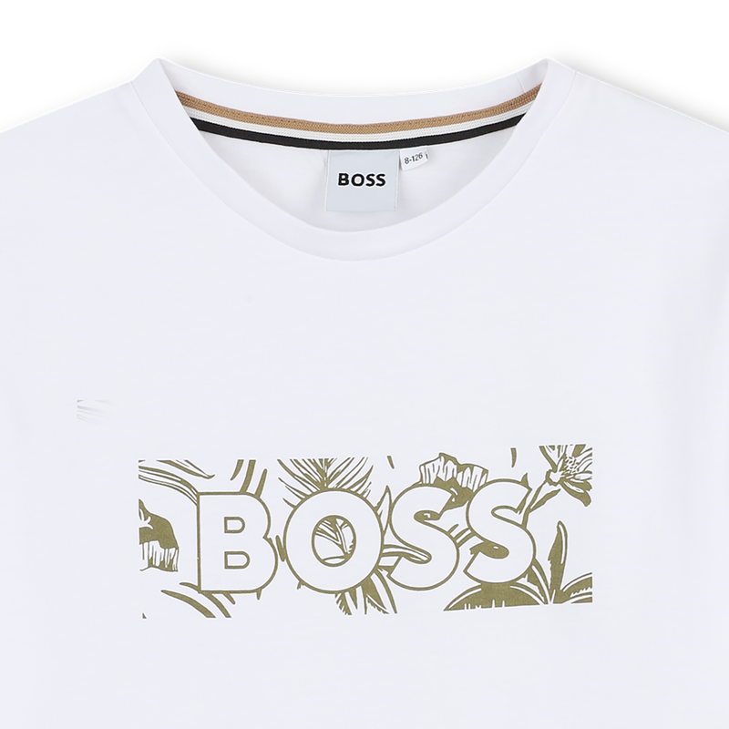 T-shirt a maniche corte BOSS 
                        RAGAZZO
