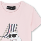 T-shirt manica corta KARL LAGERFELD KIDS 
                    BAMBINA