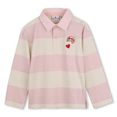 Polo a maniche lunghe KIDS AROUND BAMBINA