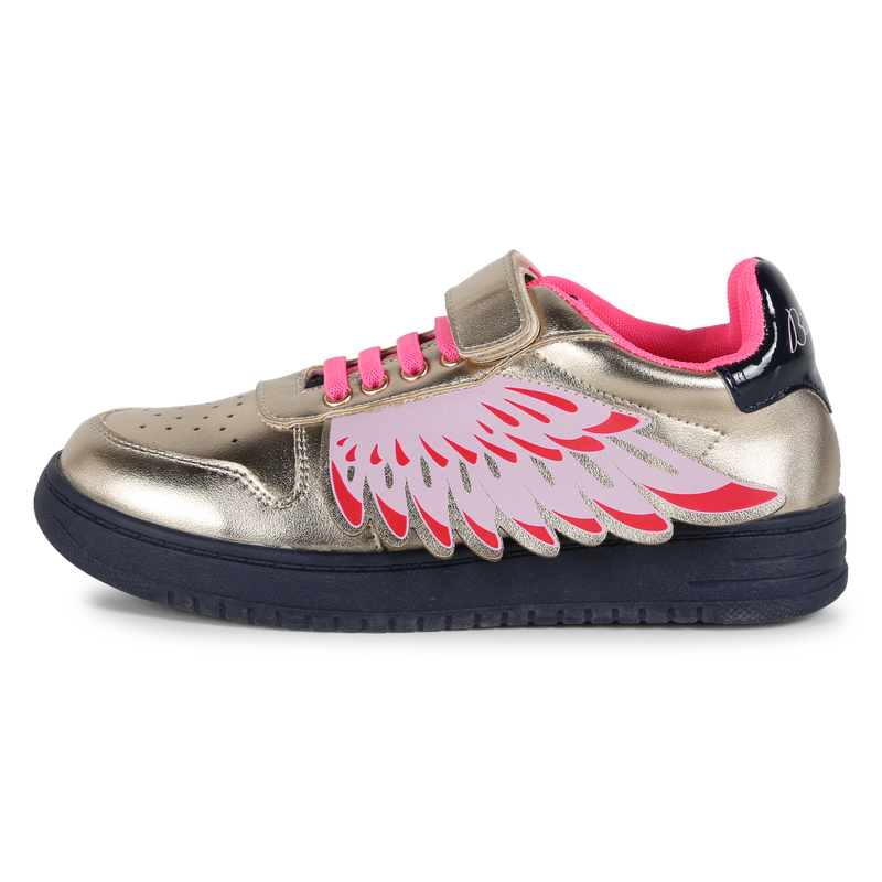 Sneakers con lacci e velcro BILLIEBLUSH 
                        BAMBINA