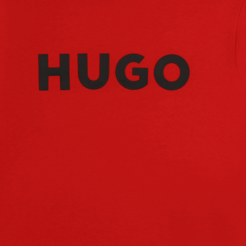 T-shirt a maniche lunghe HUGO 
                        RAGAZZO