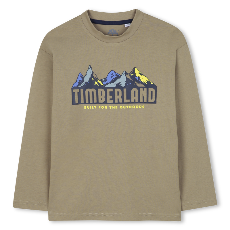 T-shirt in jersey a maniche lunghe TIMBERLAND 
                        RAGAZZO