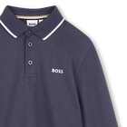 Polo a maniche lunghe BOSS 
                    RAGAZZO