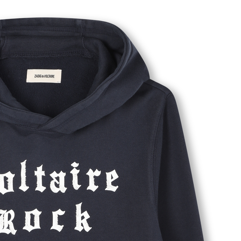 Felpa con cappuccio in pile ZADIG & VOLTAIRE 
                        RAGAZZO