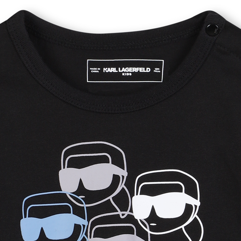 T-shirt a maniche lunghe KARL LAGERFELD KIDS 
                        RAGAZZO