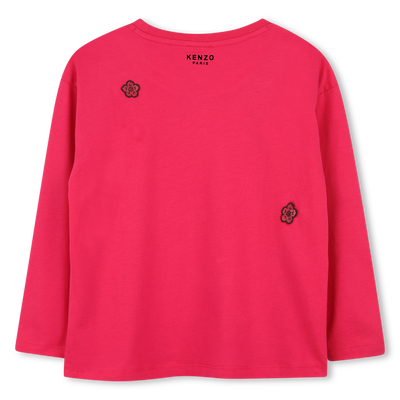 T-shirt a maniche lunghe KENZO KIDS BAMBINA