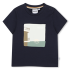 T-shirt a maniche corte, MARINE, hi-res