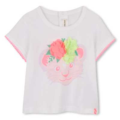 T-SHIRT A MANICHE CORTE BILLIEBLUSH BAMBINA