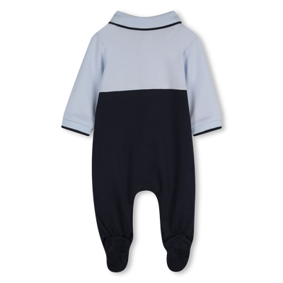 Pigiama tricolore collo polo BOSS RAGAZZO