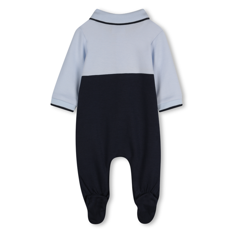 Pigiama tricolore collo polo BOSS 
                        RAGAZZO