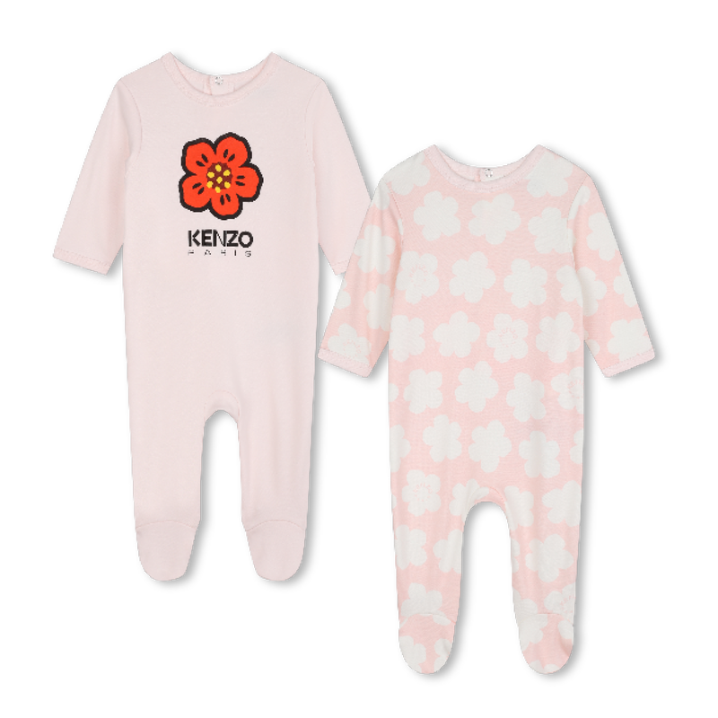 Set 2 pigiami in cotone KENZO KIDS 
                        UNISEX