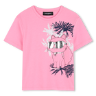 T-shirt manica corta KARL LAGERFELD KIDS 
                    BAMBINA