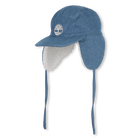 Cappello in denim foderato in pile TIMBERLAND 
                    RAGAZZO