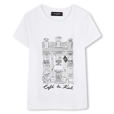 TEE SHIRT KARL LAGERFELD KIDS BAMBINA