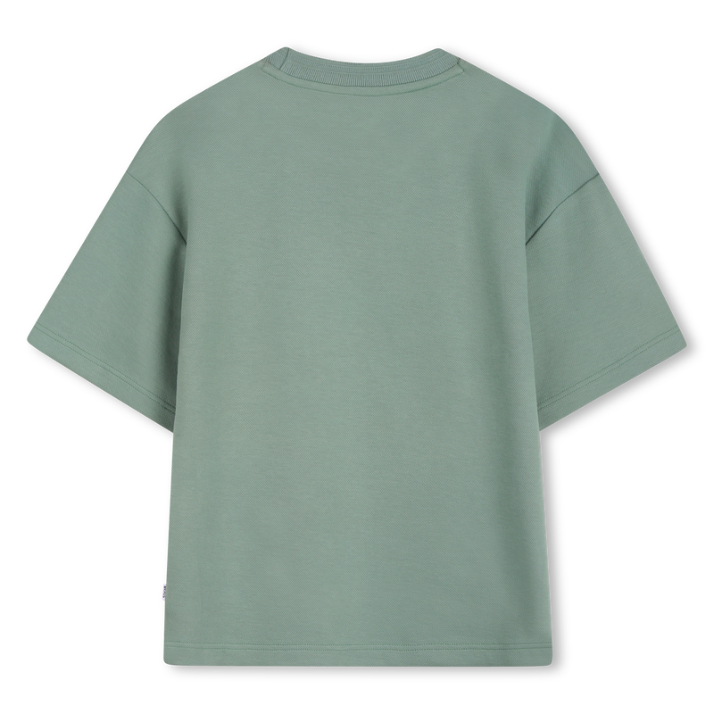 T-SHIRT A MANICHE CORTE BOSS 
                        RAGAZZO