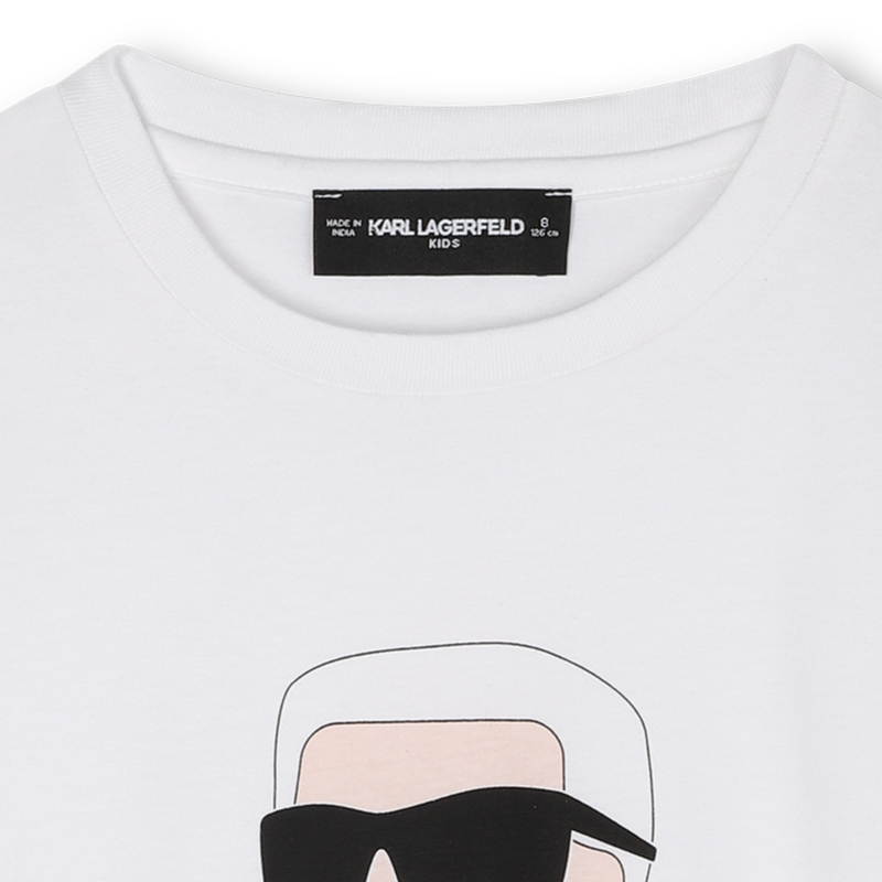 T-shirt a maniche lunghe KARL LAGERFELD KIDS 
                        RAGAZZO