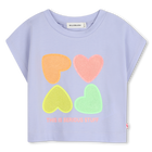 T-shirt a maniche corte BILLIEBLUSH 
                    BAMBINA