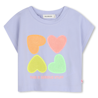 T-SHIRT A MANICHE CORTE BILLIEBLUSH BAMBINA