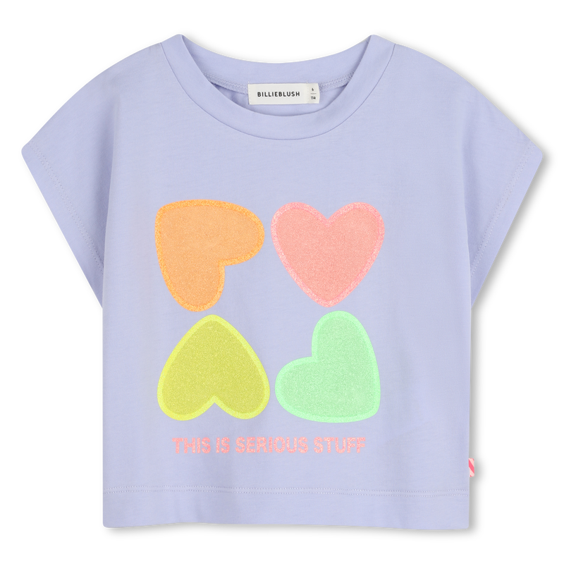 T-SHIRT A MANICHE CORTE BILLIEBLUSH 
                        BAMBINA