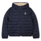 Piumino reversibile, MARINE  BEIGE, hi-res