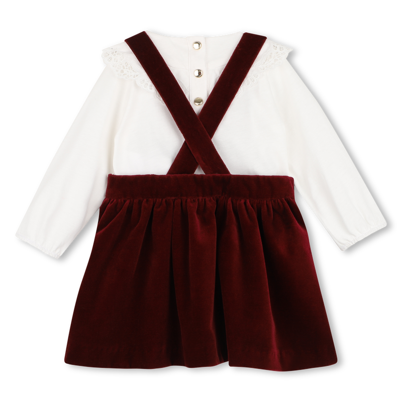 Set vestito e t-shirt CHLOE 
                        BAMBINA