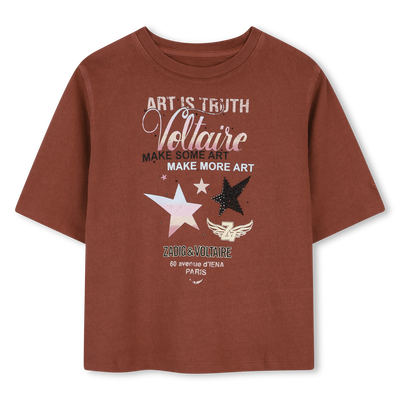 T-shirt a maniche corte ZADIG & VOLTAIRE BAMBINA