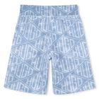 Bermuda jogging effetto denim HUGO 
                    BAMBINO