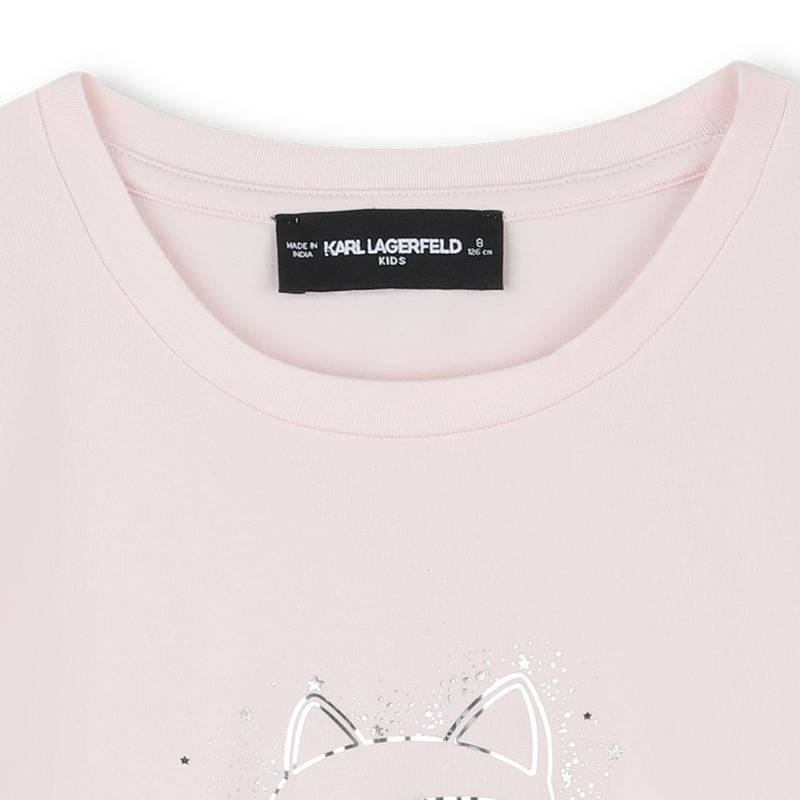 T-shirt a maniche corte KARL LAGERFELD KIDS 
                        BAMBINA