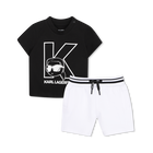 Set t-shirt e bermuda KARL LAGERFELD KIDS 
                    RAGAZZO