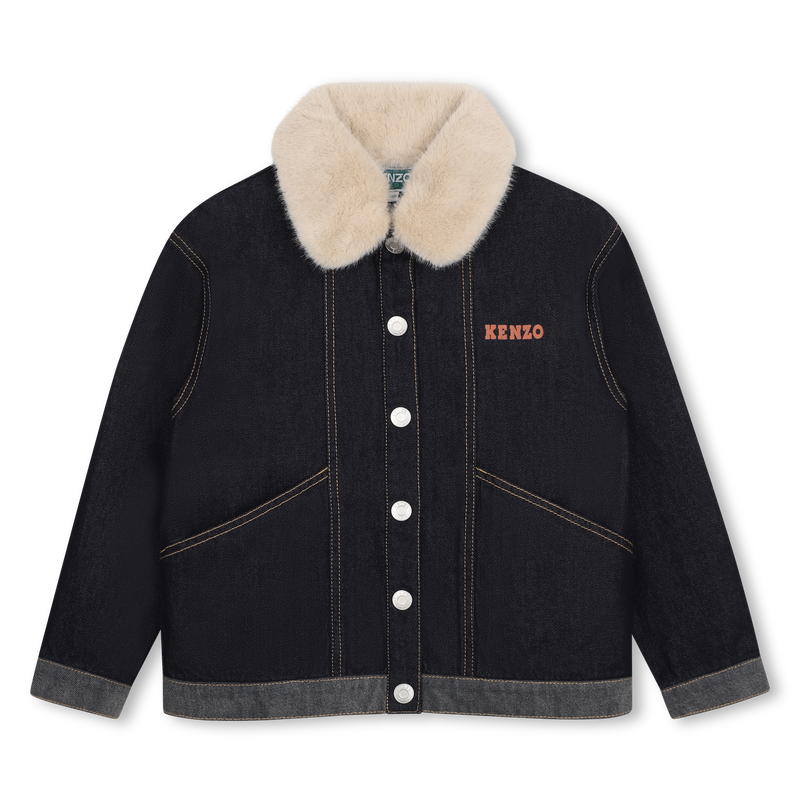 Giacca in denim KENZO KIDS 
                        BAMBINA