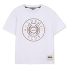 T-shirt a maniche corte, BIANCO, hi-res