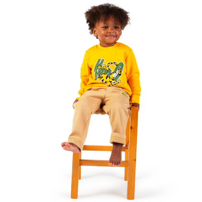 Elasticated-Waist Trousers KENZO KIDS RAGAZZO